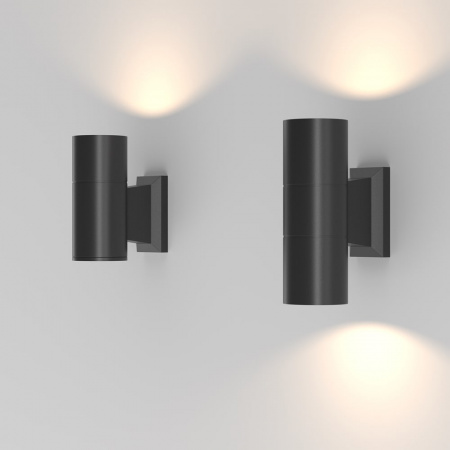 Фасадный светильник BOWERY под лампу GU10 (чёрный) (3)