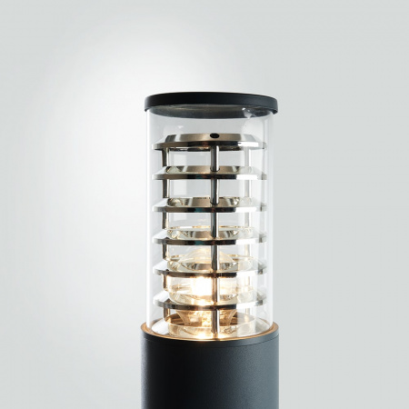 Фасадный светильник DH0802 под лампу E27 (чёрный) (4)