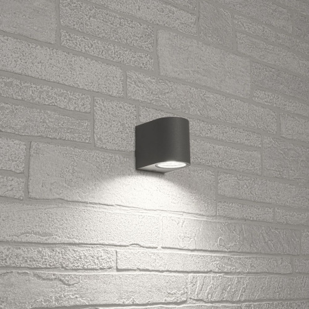 Фасадный светильник DH014 под лампу Gu10 (серый) (8)