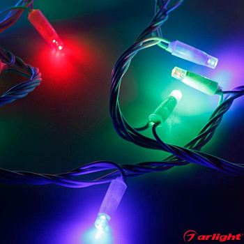 Гирлянда "Нить" 7W 220V IP65 RGB (10 метров)