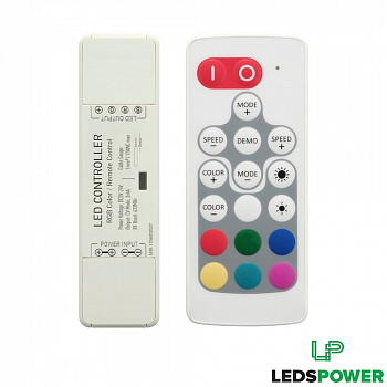 Радио контроллер для ленты RGB (18А)