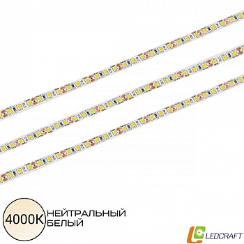 Светодиодная лента SMD 3528 / 120LED / 12V / 9,6W / IP20 / 4000K