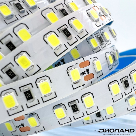Светодиодная лента SMD 2835  120LED  24V  10W  IP20  6000K (7)