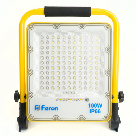 Переносной аккумуляторный прожектор LL-952 100W (4)