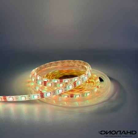 Комплект с bluetooth управлением SMD5050  60LED  12V  14,4W  IP65  RGB (6)