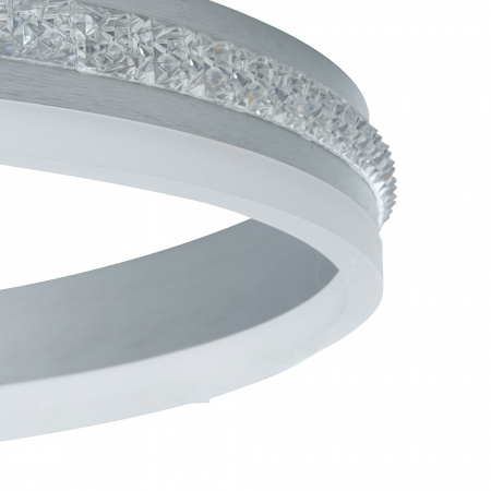Подвесной светильник SHINNING RING 60W (серебро) (4)