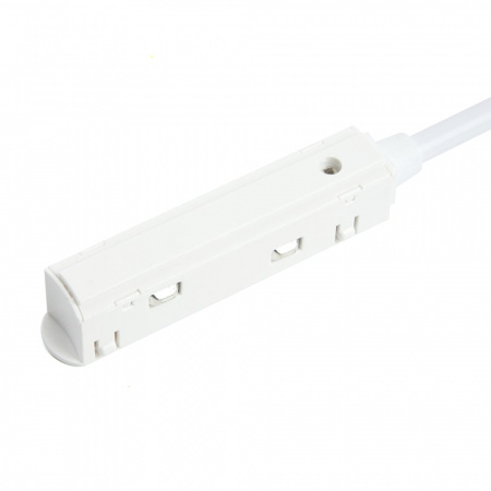 Соединитель-коннектор для низковольтного шинопровода, белый, LD3001 (2)