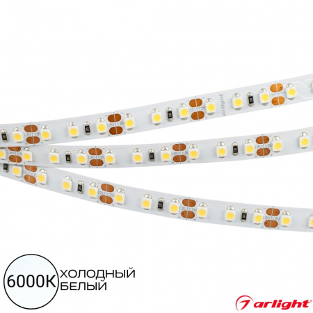 Светодиодная лента SMD 2835  120LED  12V  9,6W  IP33  6000K