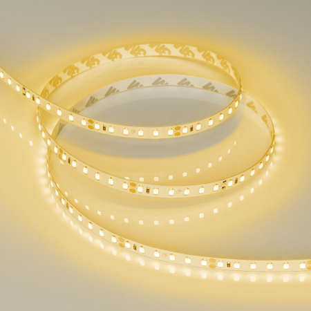 Светодиодная лента SMD 2835  120LED  24V  9,6W  IP20  жёлтый (4)