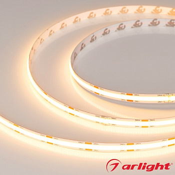 Влагозащищённая светодиодная лента COB 544LED / 24V / 11,5W / IP65 / 2700К