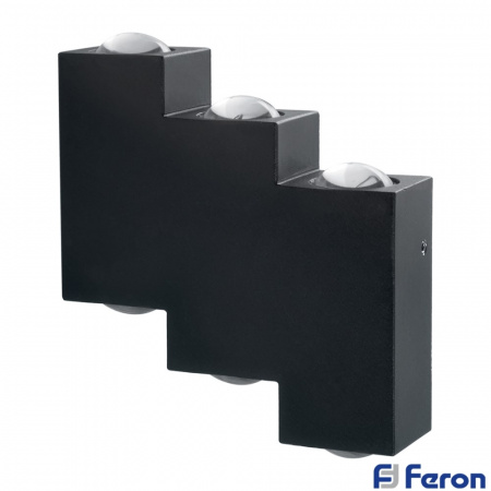 Фасадный светильник DH110 6W (чёрный) (1)