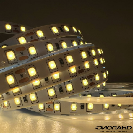Светодиодная лента SMD 2835  120LED  24V  10W  IP20  3000K (3)
