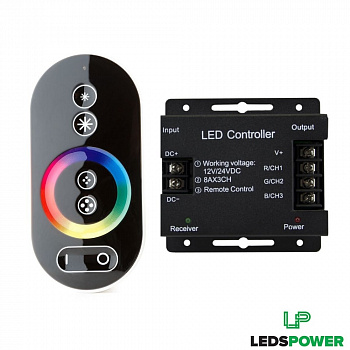 Радио контроллер для светодиодной ленты RGB (18А)