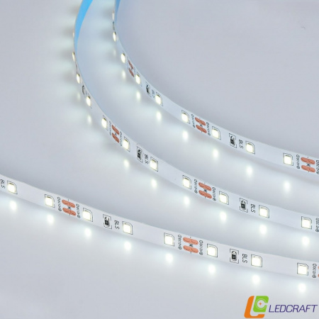 Светодиодная лента SMD 2835  60LED  12V  4,8W  IP20  6000K (1)