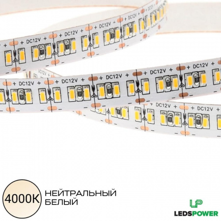 Светодиодная лента SMD 3014  240LED  12V  21W  IP20  4000K