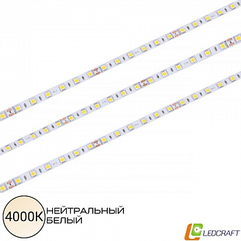 Светодиодная лента SMD 5050 / 60LED / 24V / 14,4W / IP20 / 4000К