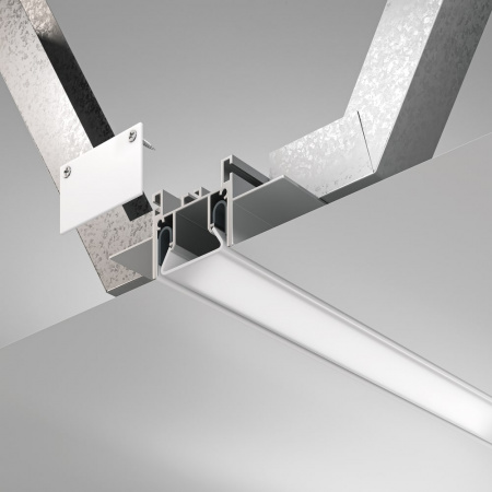 КОМПЛЕКТ алюминиевый профиль для натяжного потолка 72x35 (2 метра) (3)
