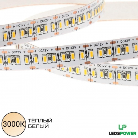 Светодиодная лента SMD 3014  240LED  12V  21W  IP20  3000K