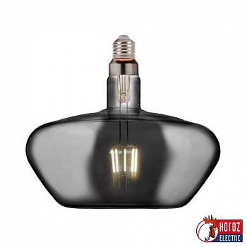 Филаментная лампа GINZA-XL E27 8W (титановый)