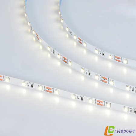Светодиодная лента SMD 2835  60LED  12V  4,8W  IP20  4000K (1)