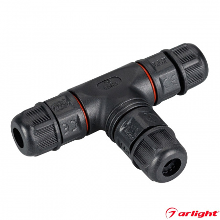 Коннектор тройной NEO-CON-T-2pin-BK