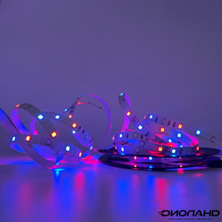 Светодиодная лента SMD 2835  60LED  12V  4,8W  IP33  RGB (6)