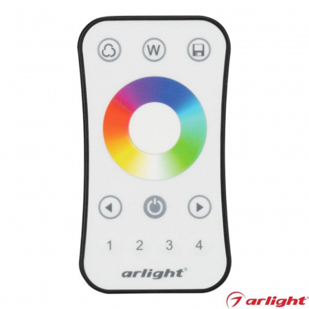 Сенсорный радио пульт для контроллера RGB+W (4 зоны) (2)