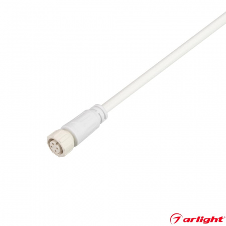 Коннектор питания ARL-MOONLIGHT-SPIDMX-CON-POWER-FEMALE-WH