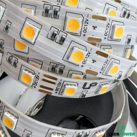 Светодиодная лента SMD 5050  60LED  12V  14,4W  IP20  3000К (5)