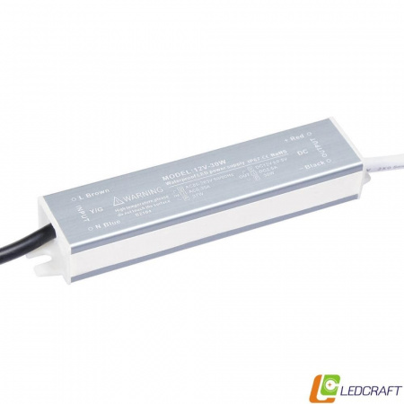 Блок питания 30W 12V IP67