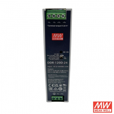 Блок питания на дин рейку 120W 24V IP20 (2)