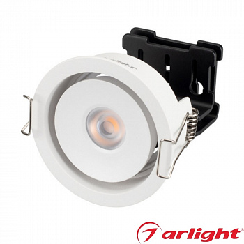 Встраиваемый круглый поворотный светильник SIMPLE 9W (1)