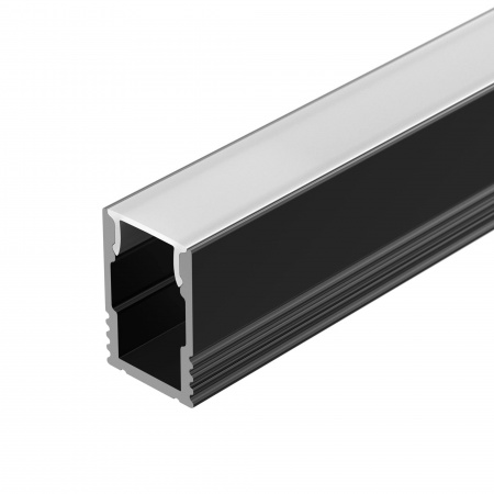 Алюминиевый профиль SL-MINI-8-H12-2000 BLACK (2)