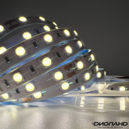 Светодиодная лента SMD 5050  60LED  24V  14.4W  IP20  4000K (3)