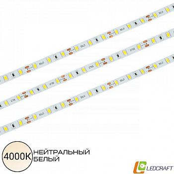Светодиодная лента SMD 5630 / 60LED / 12V / 16W / IP20 / 4000K