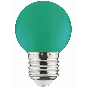 Зеленая светодиодная лампа 1W