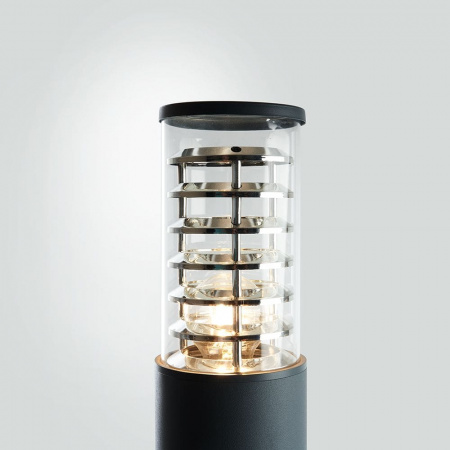 Садовый светильник DH0805 под лампу E27 (чёрный) (2)