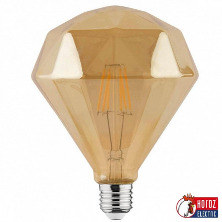 Филаментная лампа RUSTIC DIAMOND E27 6W