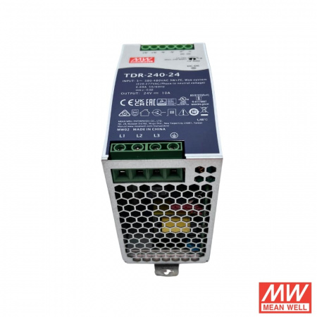 Блок питания на дин рейку 240W 24V IP20 (3)