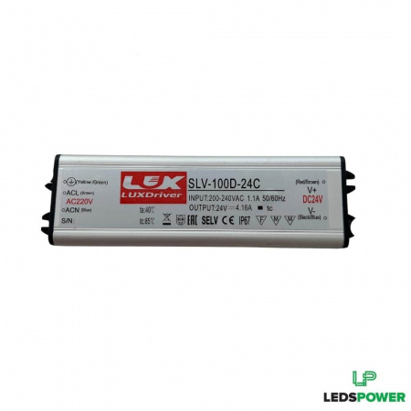 Блок питания EXTRA SLIM 100W 24V IP67
