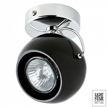 Накладной светильник FABI под лампу Gu10 (чёрный)