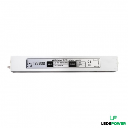 Блок питания SLIM 30W 12V IP67