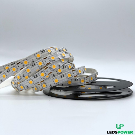 Светодиодная лента SMD 5050  60LED  12V  14,4W  IP20  3000К (4)