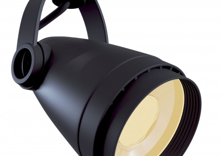 Трековый светильник под лампу GU10 (чёрный) (2)
