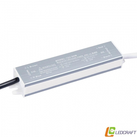 Блок питания 20W 12V IP67