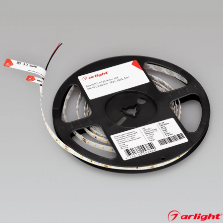 Светодиодная лента SMD 2835  120LED  24V  9,6W  IP20  3000K (2)