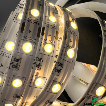 Светодиодная лента SMD 5050  60LED  12V  14,4W  IP20  3000К (2)