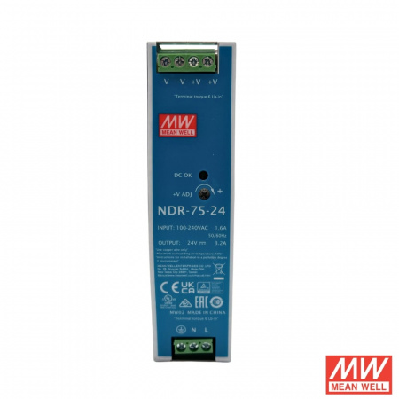Блок питания на дин рейку 76W 24V IP20 (2)