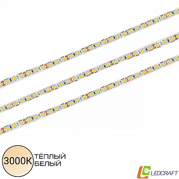 Светодиодная лента SMD 3528 / 120LED / 12V / 9,6W / IP20 / 3000K