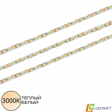 Светодиодная лента SMD 3528  120LED  12V  9,6W  IP33  3000K
